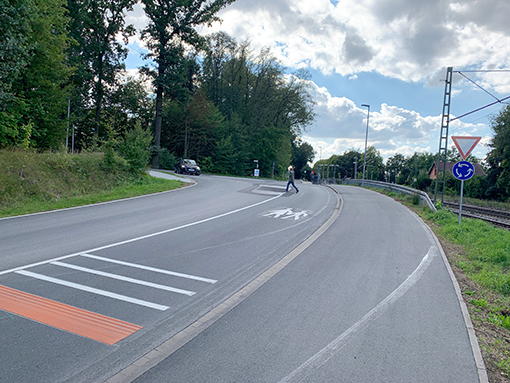 Neuer Kreisverkehr Rudolfstrasse